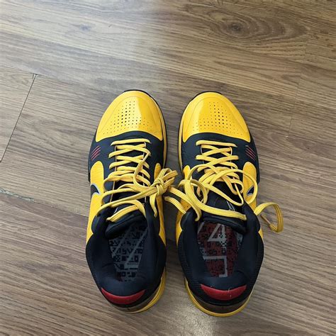 Kobe 5 Bruce lee ( size 10 ) beat up pair I’ve had... - Depop