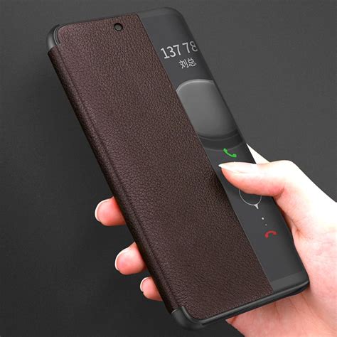 Aliexpress Buy Smart View Flip Case For Huawei P P P Mate