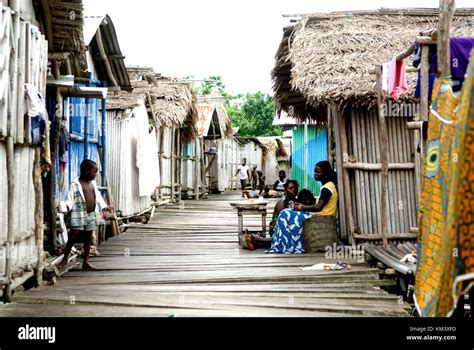 Nzulezu Village Is Entirely Made Up Of Stilts And Platforms Unesco