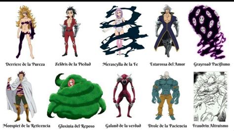 Los Mandamientos Wiki Nanatsu No Taizai Amino Amino