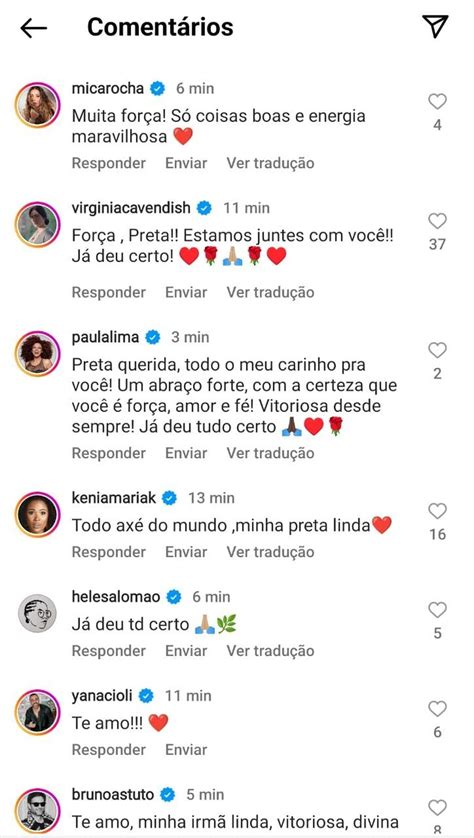 Em vídeo Preta Gil agradece carinho após revelar câncer Vou sair