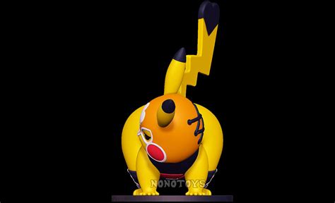 Pikachu Libre Nsfw 3d Model By Nonotoys