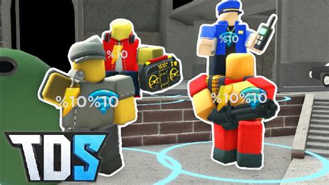 Tds But Plushie Tower Skins Vs Fallen Mode Tds Roblox Youtube