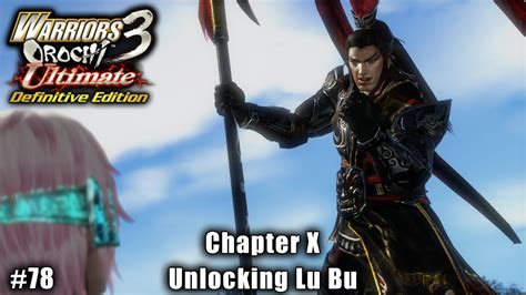 Warriors Orochi Ultimate How To Unlock Lu Bu Youtube