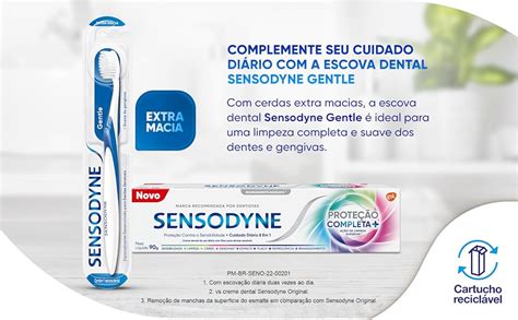 Sensodyne Creme Dental Proteção Completa Flúor Proteção Diária