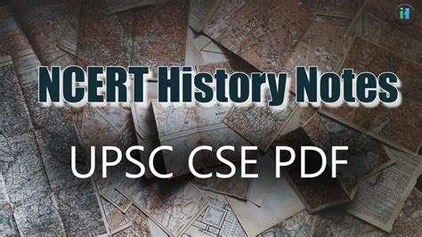 Ncert History Notes Pdf For Upsc Civil Services Examination Ias Hindu