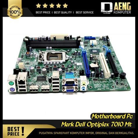 Jual Motherboard Mainboard Mobo Pc Merk Dell Optiplex 7010 Tipe Mt