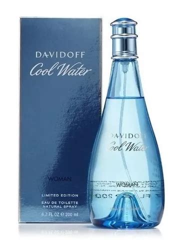 Perfume Original Cool Water Davidoff 200ml Dama MercadoLibre