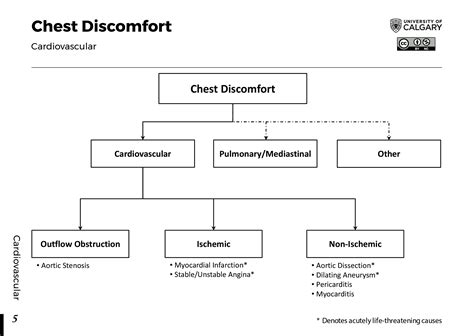 Chest Discomfort Cardiovascular Blackbook Blackbook