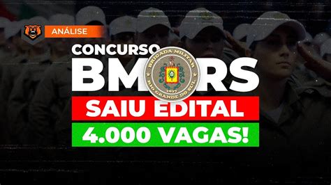 Concurso Brigada Militar Rs Saiu Edital Mil Vagas Monster