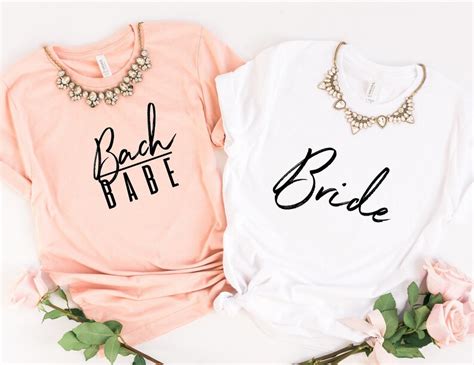 Bachelorette Shirts Bach Babe Shirts Bridal Party Shirts Etsy