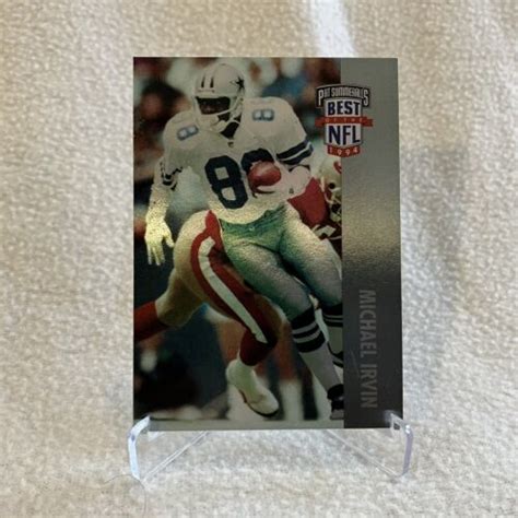 Michael Irvin 1994 Playoff Pat Summerall S Best Of The NFL 266 EBay