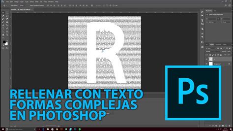 Tutorial Photoshop Ce Ir Texto En Figuras Complejas Youtube