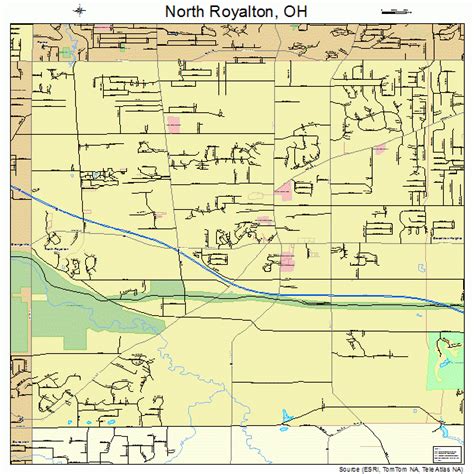 North Royalton Ohio Street Map 3957008 | Maps Of Ohio