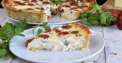 Quiche De Tomate Y Queso Casera Y F Cil Cocina Y Recetas F Ciles