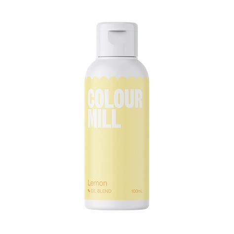 Barwnik olejowy do mas tłustych Colour Mill Lemon 100 ml