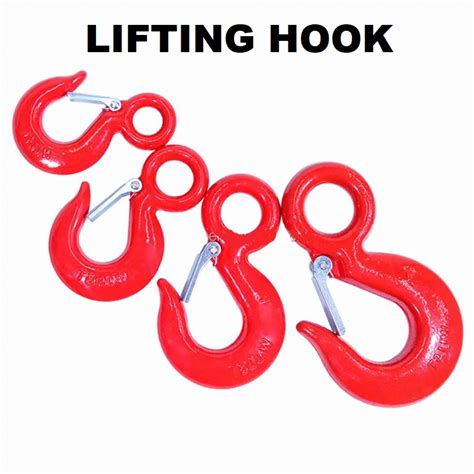 Heavy Duty Lifting Hook For Tow Towing Car Chain Block Lifting Hoist