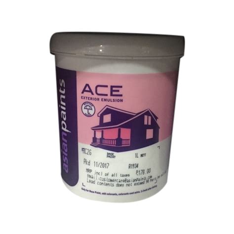 Ace Exterior Emulsion Asian Paint At Rs Ace Exterior Emulsion In