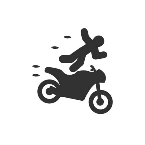 Accidente De Moto Vectores Libres De Derechos Istock