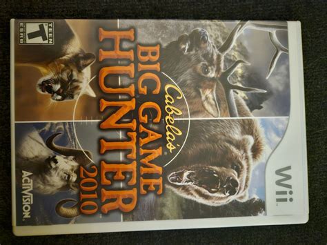 Cabelas Big Game Hunter 2010 Nintendo Wii 2009 47875759299 Ebay