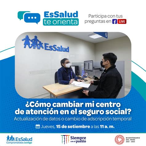 Essalud On Twitter Essaludteorienta Si Te Mudaste De Domicilio