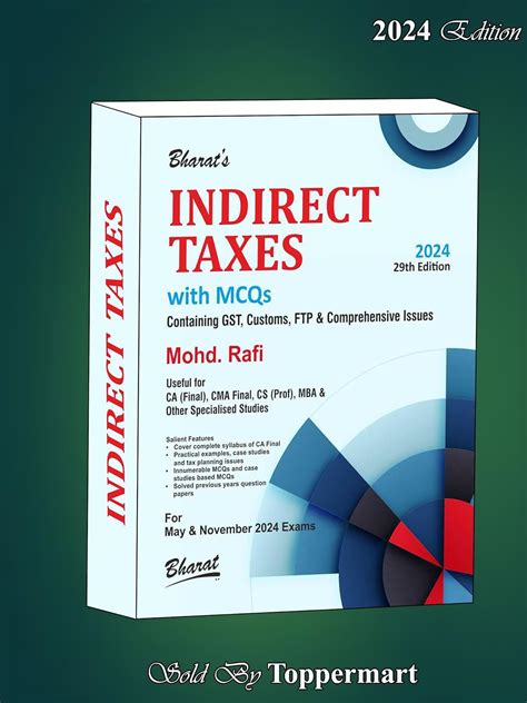 Buy INDIRECT TAXES Containing GST Customs FTP Comprehensive Issues