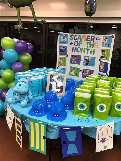 Monsters Inc Themed Baby Shower Ideas Free Invitation Monster