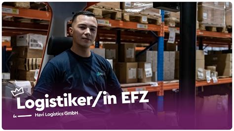 Koordiniere Warenlieferungen Als Logistiker In EFZ Lehrstellenvideo