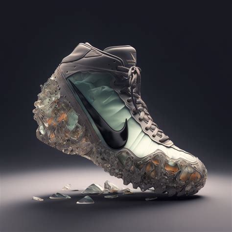 Futuristic Nike Sneakers Concepts Midjourney Ai On Behance