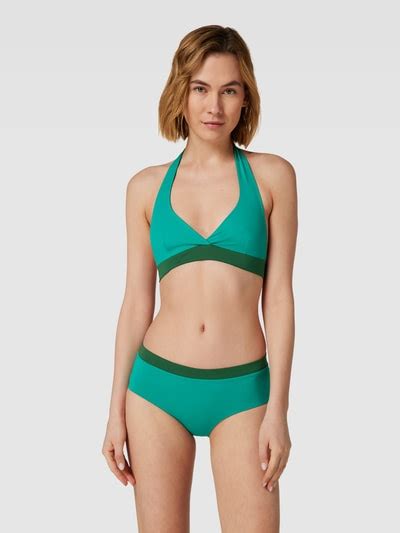 Kup Online Mymarini Top Bikini O Dwukolorowym Designie Limonkowy