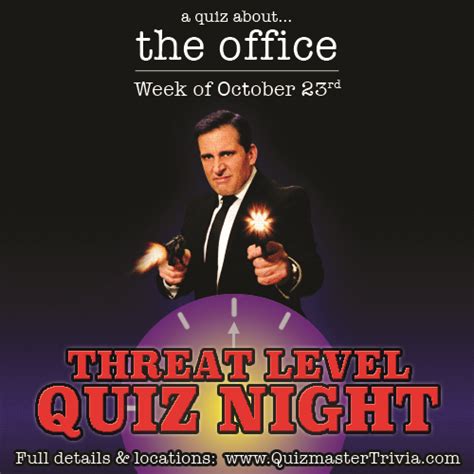 Threat Level Quiz Night: The Office Trivia Night is Back! - Quizmaster ...