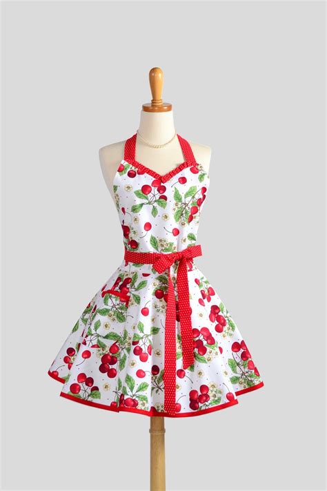 Sweetheart Retro Apron Sexy Flirty Womens Apron By Creativechics