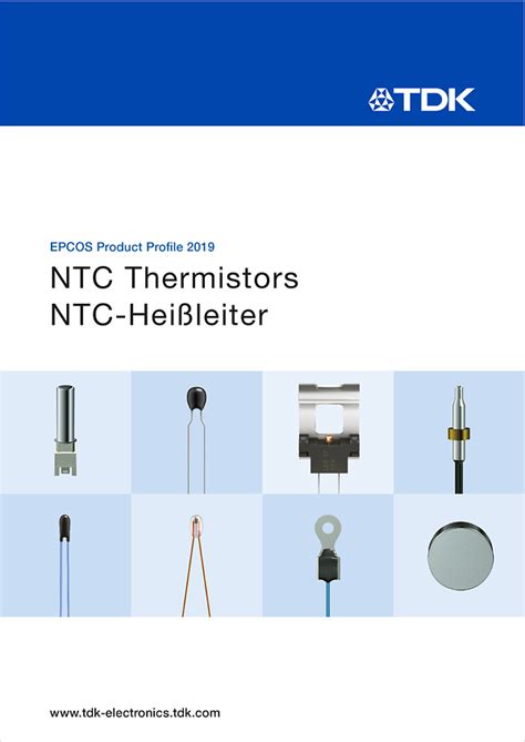 Product Profile NTC Thermistors TDK Electronics TDK Europe