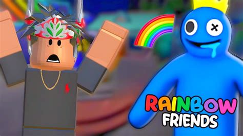 Playing Rainbow Friends Roblox 🌈 Youtube