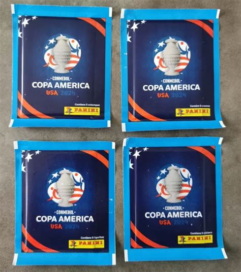 Conmebol Sandwiches Copa America Usa 2024 South America Version 4x Sealed Packet £815