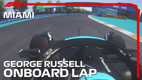 George Russell S Onboard Lap Around Miami Grand Prix Assetto