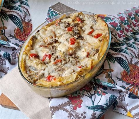 Lasagne Carciofi E Ricotta Trenette Pennette E Un Qb Di Fantasia