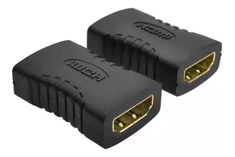 Adaptador Hdmi Femea X Femea Emenda Extensor Conector Cabo Mercado