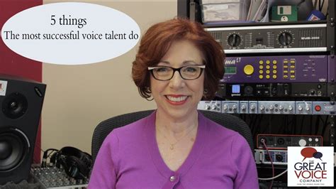 Things The Most Successful Voice Talent Do Youtube