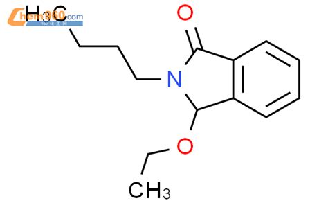 144252 29 9 1H Isoindol 1 one 2 butyl 3 ethoxy 2 3 dihydro 化学式结构式分子式