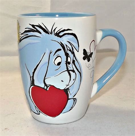 Eeyore Mug H Coffee Cup Euc Eeyore Mugs Disney Mugs