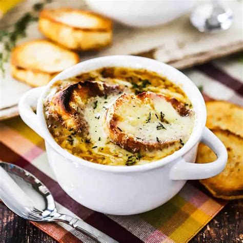 Recette de soupe à l oignon pour toute la famille