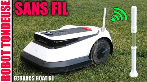 robot tondeuse ECOVACS GOAT G1 20V 5200 mAh sans fil périphérique