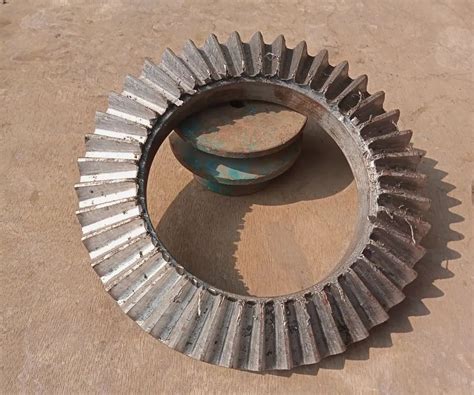 Light Vehicle Mild Steel Straight Bevel Gear For Automobile Industry