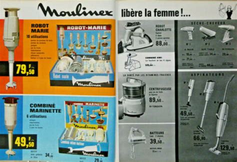 Publicit De Presse Moulinex Lib Re La Femme Robot Marie