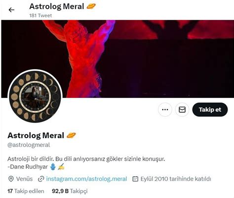 Murad On Twitter RT Aslandegirmenci Astrolog Meral Akcaner