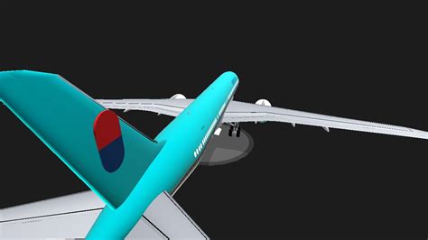 SimplePlanes | Boeing 787-9 korean air (korean air package No.14)