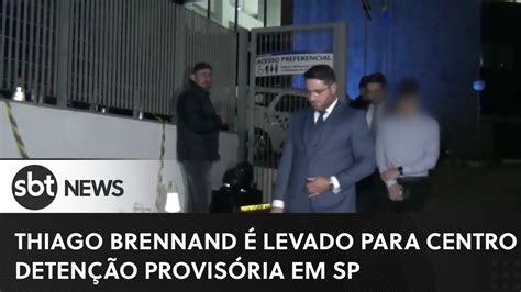 Thiago Brennand é Levado Para Centro De Detenção Provisória Em Sp