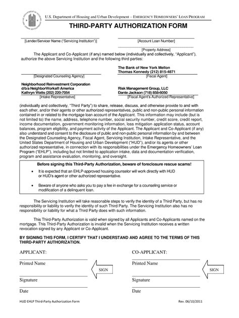 Fillable Online Third Party Authorization Form Fax Email Print Pdffiller