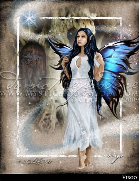 Virgo Zodaic Fairy Fantasy Artvirgin Fairy Art Beautiful